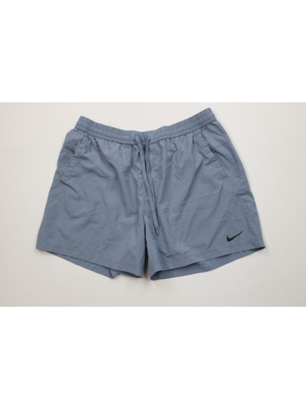 Nike Dri-Fit Mens Size XL 5" Above Knee Form Unlined Versatile Shorts Blue